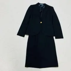 LES MUES 洗える 夏スーツ 紺 S/SS セット 日本製