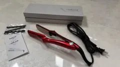 radiant ストレートヘアアイロン レッド