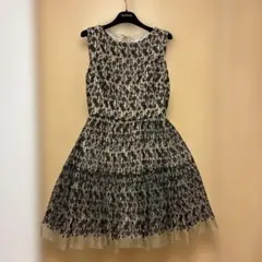 RED VALENTINO ノースリーブワンピース 総レース パーティドレスのサムネイル