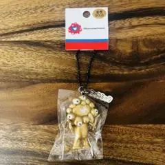 ☆新品☆EXPO2025ミャクミャク立体PVCキーホルダー ゴールド 万博限定