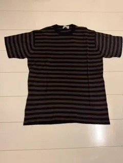 JOHN SMEDLEY シーアイランドコットン ボーダー 半袖シャツ Sのサムネイル