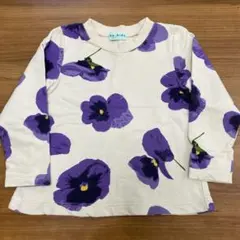 hakka kids 花柄 長袖トレーナー