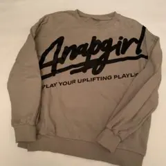 ANAP GIRL アナップガール おしゃれスウェット　トレーナー