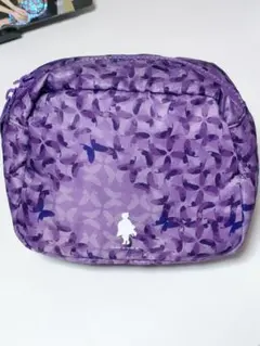 新品未使用タグ無し　鬼滅の刃　GUコラボ　ポーチ　胡蝶しのぶ