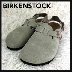 極美品 ビルケンシュトック トキオ 24 クロッグサンダル トープ レギュラー幅 極美品 ビルケンシュトック トキオ 24 クロッグサンダル トープ