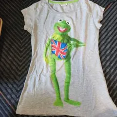 Disney カーミット プリントTシャツ グレー 14のサムネイル