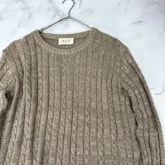 ✨美品✨ADAM ET ROPE アダムエロペ　ケーブルニット