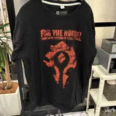 FOR THE HORDE! ブラックTシャツ XL