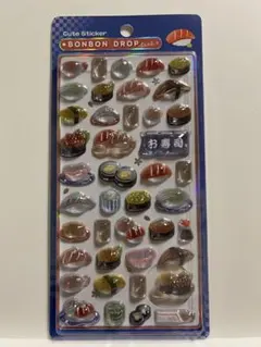 正規品　ボンボンドロップシール　和柄　寿司