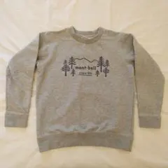 mont-bell キッズ スウェット シャツ140
