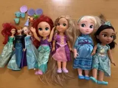 ディズニープリンセス　着せ替えドール