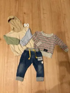 子供服 長袖長ズボンセット 80