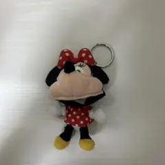 ミニーマウス ぬいぐるみ キーホルダー