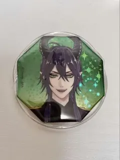 ツイステ ブレイジングジュエル 缶バッジ マレウス