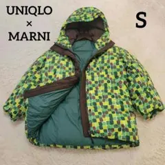 オーバーサイズダウンコート ユニクロ×マル二コラボ S 防寒撥水加工