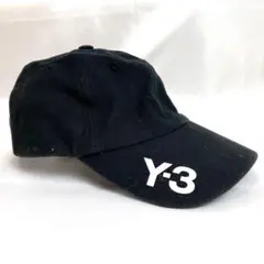 【美品】Y-3 アディダス　キャップ　ロゴ　ブラック　y2k
