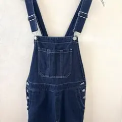 BACK NUMBER デニム サロペット オーバーオール　和紙　綿のサムネイル