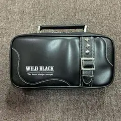 【新品未使用】WILD BLACK 裁縫セット　ケース ブラック　男の子　小学生