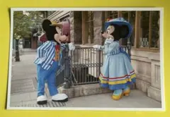 東京ディズニーリゾート ミッキー ミニー ポストカード