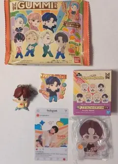 Tinytan グミ レアステッカー sugaセット