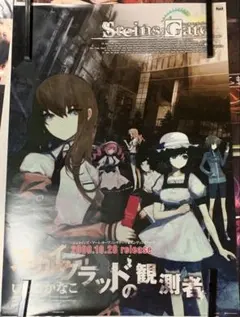【B2両面印刷】 シュタインズゲート スカイクラッドの観測者 特典 ポスター① 2026年最新】シュタゲ ポスターの人気アイテム - メルカリ