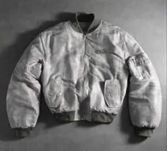 グレー MA-1 ボンバージャケット