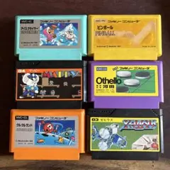 ファミコンカセット　6本セット