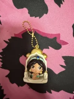 ディズニー ジャスミン ガチャガチャ フィギュア キーホルダー