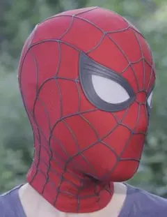 スパイダーマン】新品 トビーマグワイア レッド シェルマスク