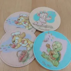 ディズニーシー　 コースター 4枚「ケープコッド・クックオフ」ダッフィ－フレンズ