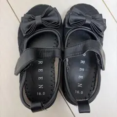 冠婚葬祭　フォーマルシューズ　16cm