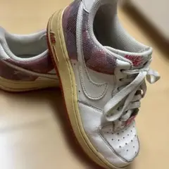 NIKE AIR スニーカー ホワイト/レッド