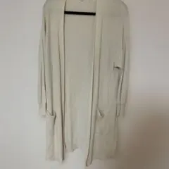 GLOBAL WORK アイボリー ロングカーディガン S
