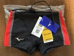 Mizuno 水着 男の子　140サイズ ブラック・レッド　ミズノ　練習用水着