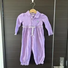 Ralph Lauren 紫色ロンパース 12M