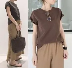 アパルトモン【REMI RELIEF/レミレリーフ】Compact T-sh REMI RELIEF/レミ レリーフ】 Garment Dye T-shirt（Tシャツ