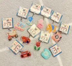 3cmチャーム　アクリルキーホルダー　スリーシーエム　レトロ　レトロ雑貨