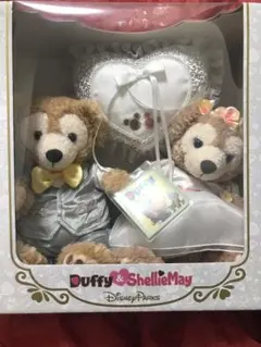 日本未発売☆新品！HKDL ダッフィ＆シェリーメィ ウェディングドール 