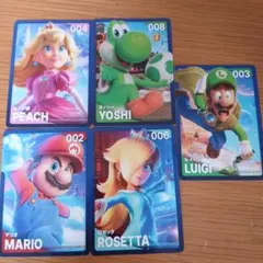 スーパーマリオブラザーズ 映画 キャラクターカード