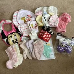スタイ　ミトン　靴下　女の子　新生児　まとめ売り