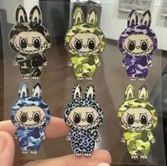 ハーフラブブらぶぶキャラクター サイズ10.5cm*10.5cm ★1枚150円