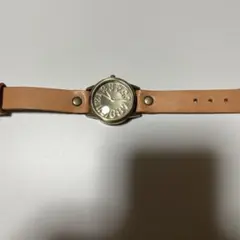 レディースアナログレザー腕時計