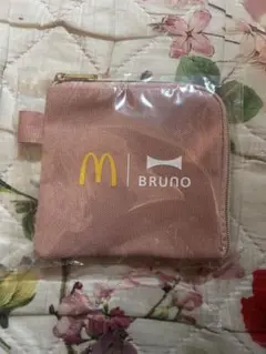 マクドナルド　BRUNO ブルーノ コラボ コインポーチ ミニポーチ ピンクのサムネイル