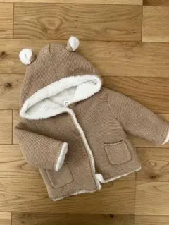 baby GAP ベージュ フード付きアウター 3-6ヶ月