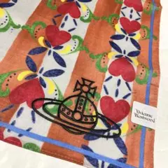 Vivienne Westwood ハートストライプ柄ハンカチ