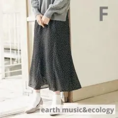 アースミュージック キレイシルエットフレアスカート F