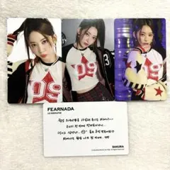 LESSERAFIM サクラ トレカ ペンミ FEARNADA 2023