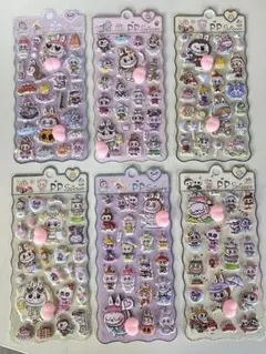 【新品】PPステッカー 6シートセット