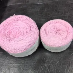 カシミヤ100% ピンク毛糸 合計300g