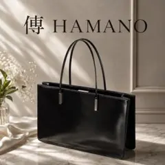 #171 HAMANO 濱野 トートバッグ エナメルレザー 冠婚葬祭のサムネイル
